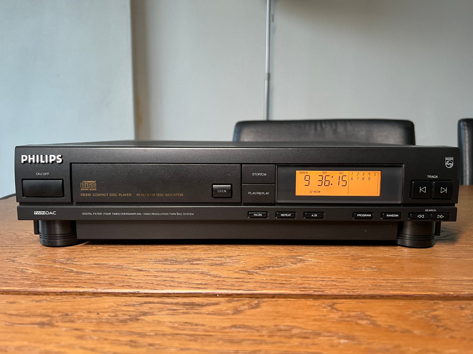 Philips CD210 vintage cd speler, Ophalen of Verzenden, Zo goed als nieuw, Philips