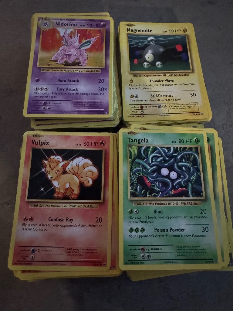 Pokemon Evolutions set bulk, Ophalen of Verzenden, Zo goed als nieuw, Meerdere kaarten