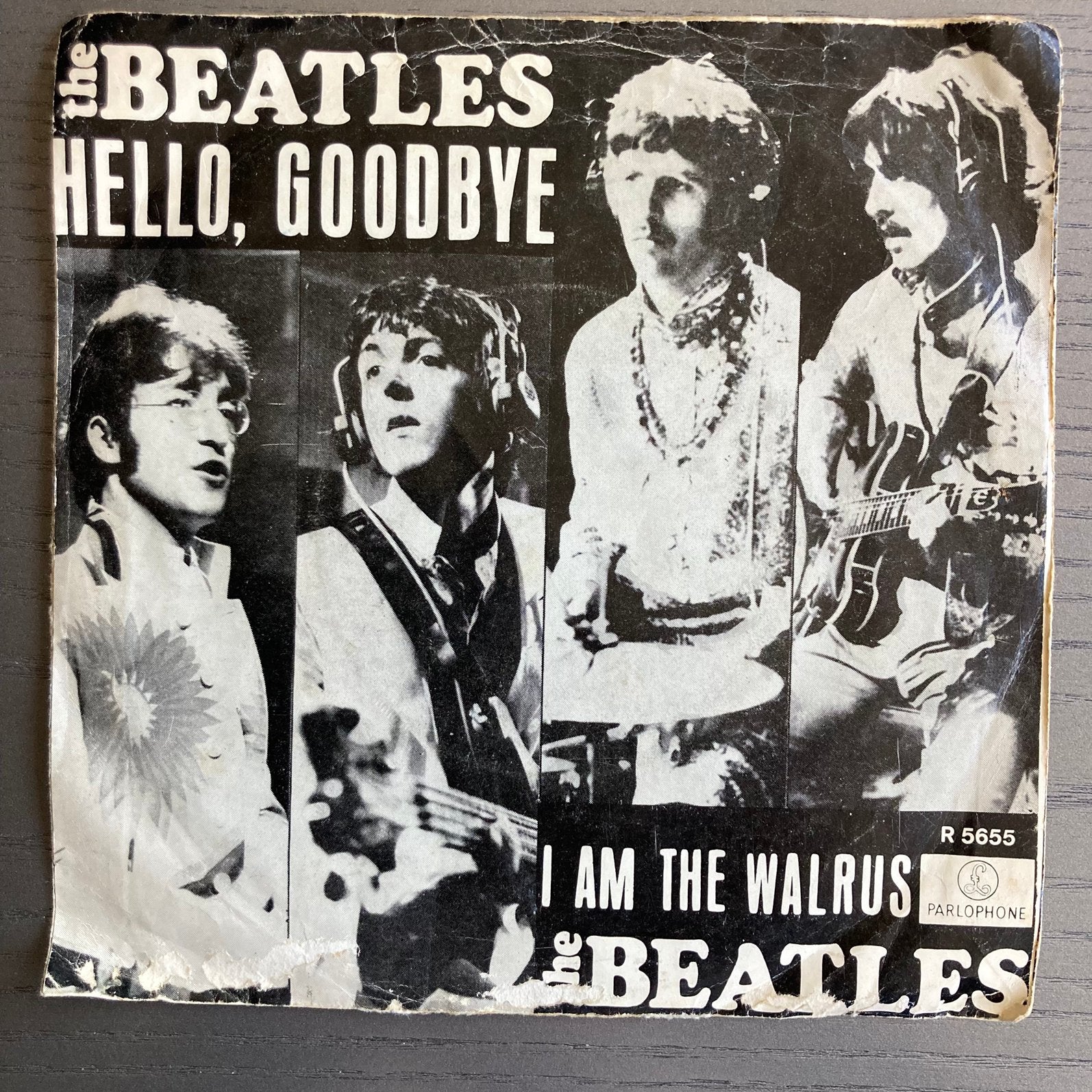 The Beatles - Hello Goodbye / I am the Walrus, Cd's en Dvd's, Vinyl Singles, Ophalen of Verzenden, Gebruikt, Pop