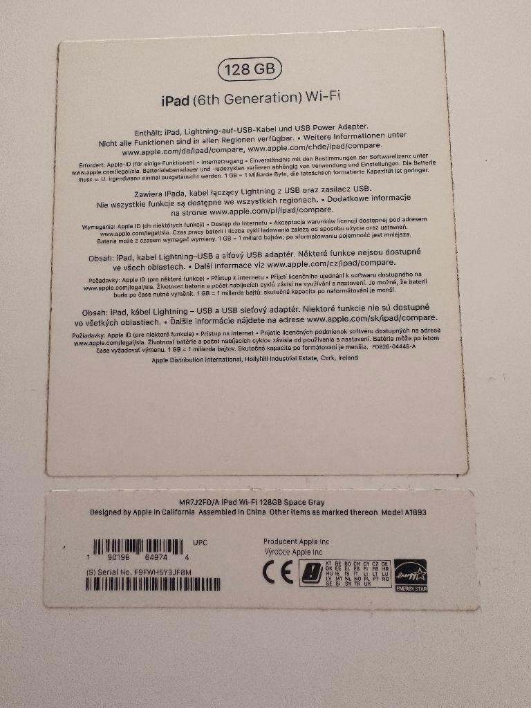 Apple ipad 2018, Gebruikt, Apple iPad, 11 inch, Ophalen of Verzenden