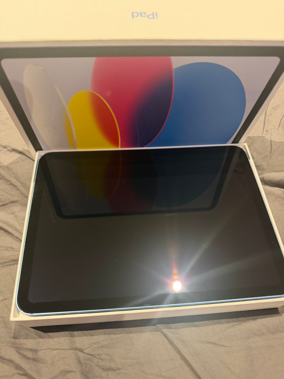 Ipad 10th gen blue 64gb, Apple iPad, Zo goed als nieuw, 64 GB, Ophalen