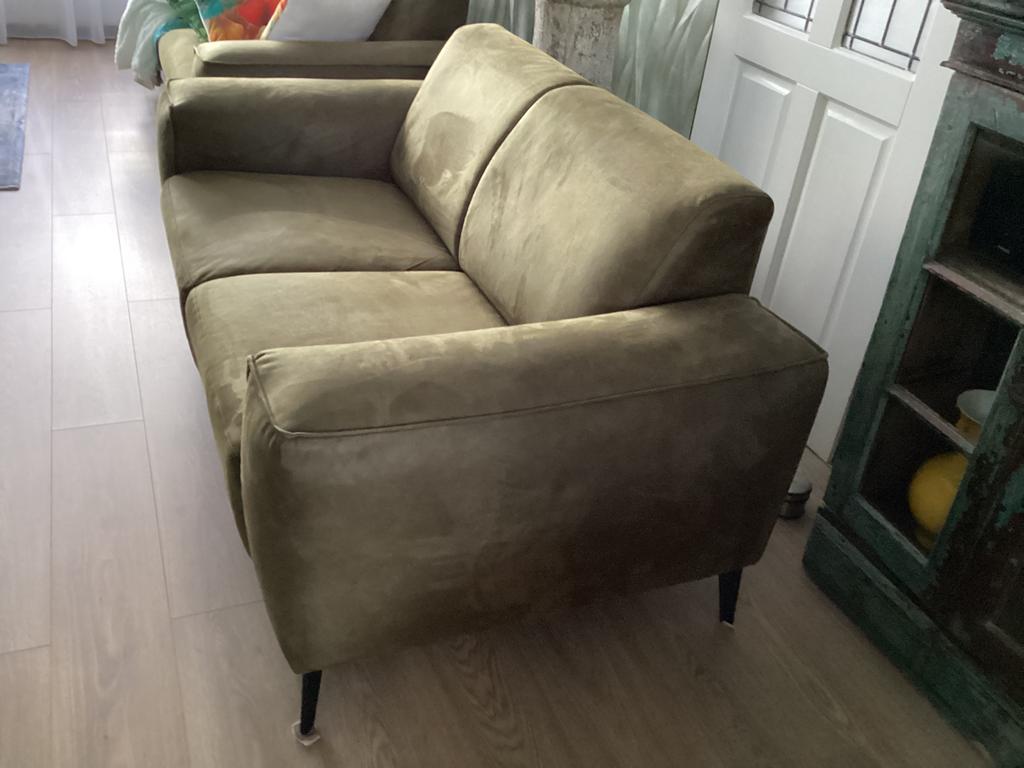 Te koop zeer mooie bank breete 1m70 bieden vanaf €350,00, Ophalen of Verzenden, Zo goed als nieuw, 75 tot 100 cm
