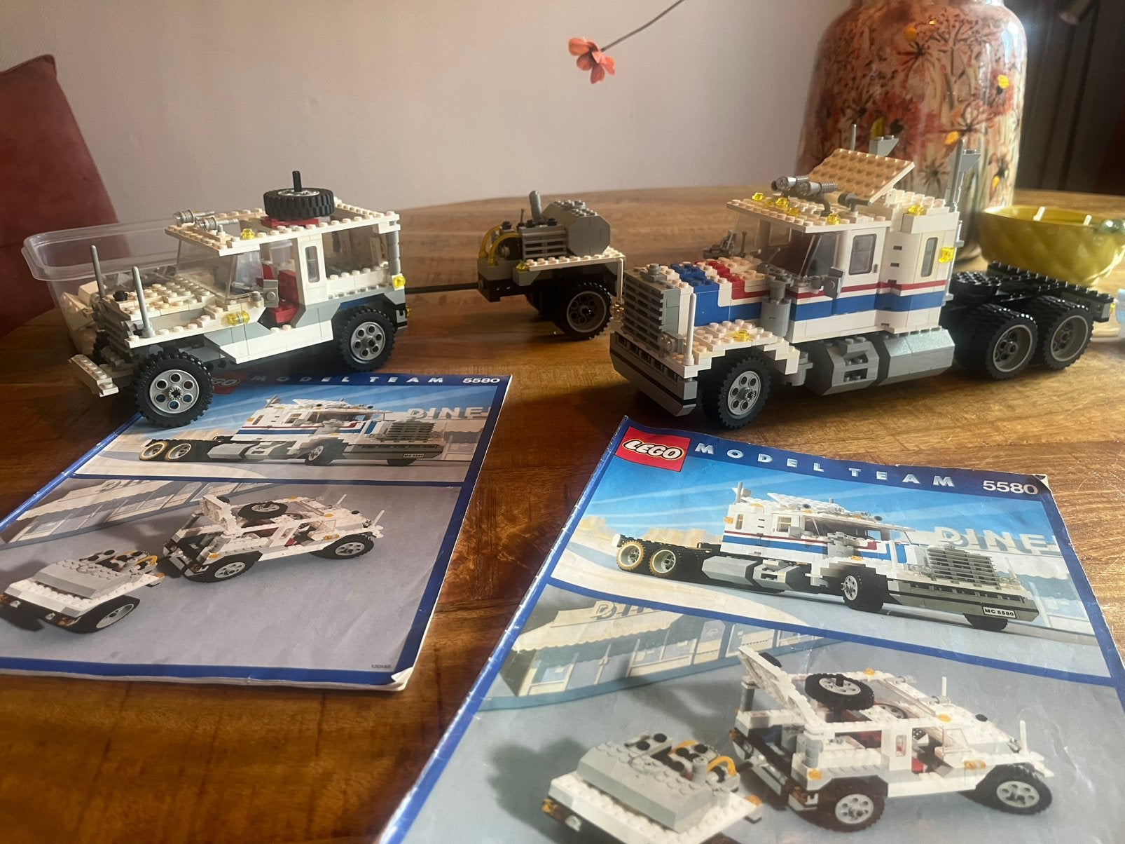 Lego modelteam 5580 (2 modellen), Ophalen of Verzenden, Zo goed als nieuw