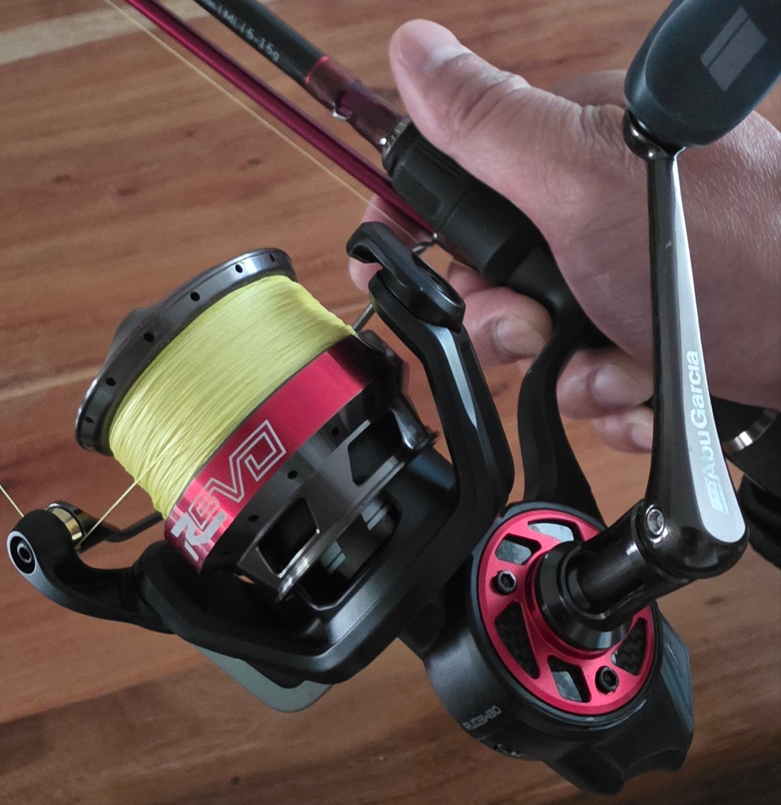 Abu Garcia Revo Winch Molen - Zo goed als nieuw, Ophalen of Verzenden