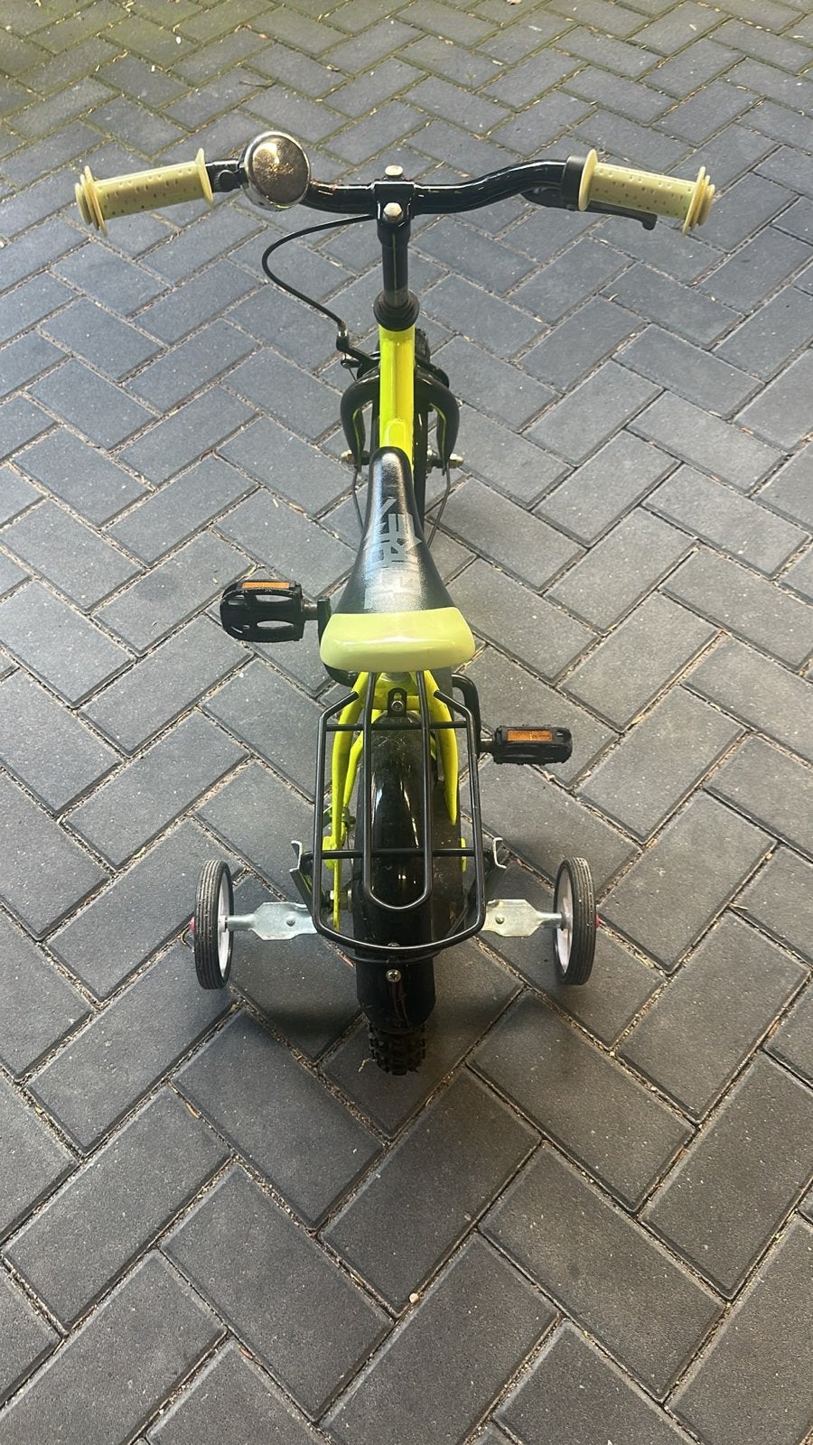 Volare Thombike Kinderfiets 12 inch met zijwieltjes, Fietsen en Brommers, Fietsen | Kinderfietsjes, Ophalen, Terugtraprem, Zijwieltjes