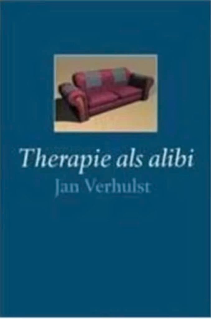 Therapie als alibi, Ophalen of Verzenden, Zo goed als nieuw