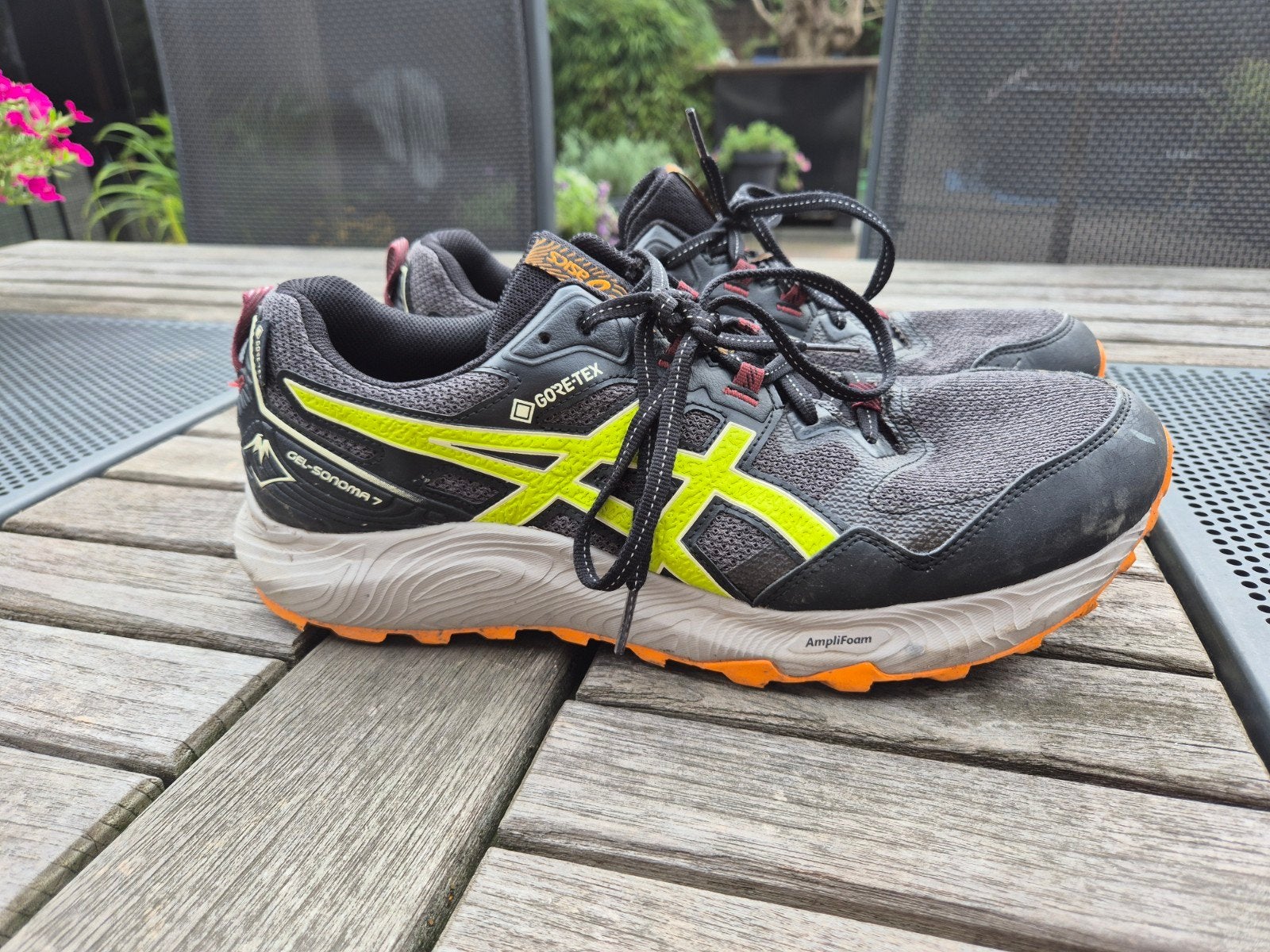 Asics Sonoma 7 Gore-Tex Trail Hardloopschoenen Maat 46, Ophalen of Verzenden, Gebruikt, Hardloopschoenen, Asics