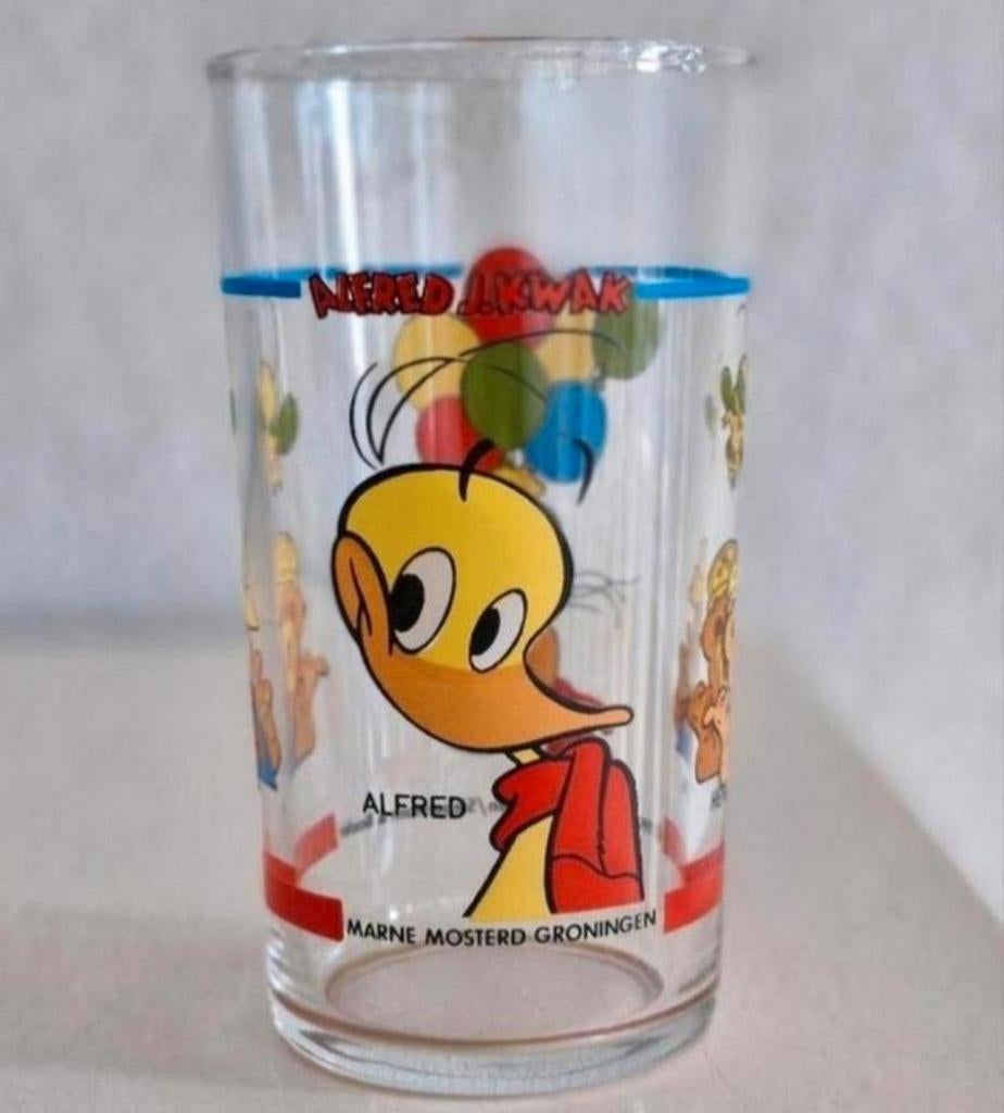 Glas Alfred J Kwak, Ophalen of Verzenden, Zo goed als nieuw, Bierglas