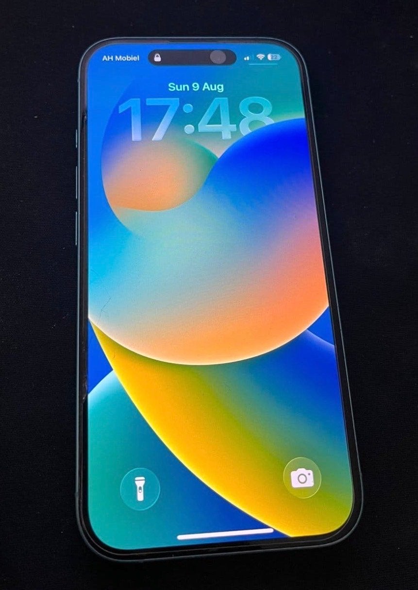 iPhone 16 128GB - 90% batterijconditie, 128 GB, IPhone 16, Ophalen of Verzenden, Zo goed als nieuw