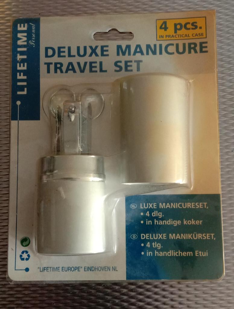 Manicure travel set, Ophalen of Verzenden, Zo goed als nieuw