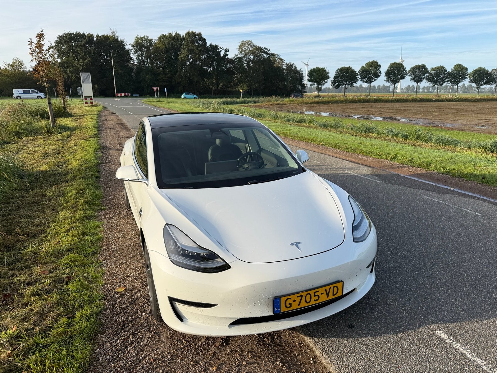 Tesla Model 3 AWD 75 KWh 2019 Wit, Automaat, 1831 kg, Zwart, Wit