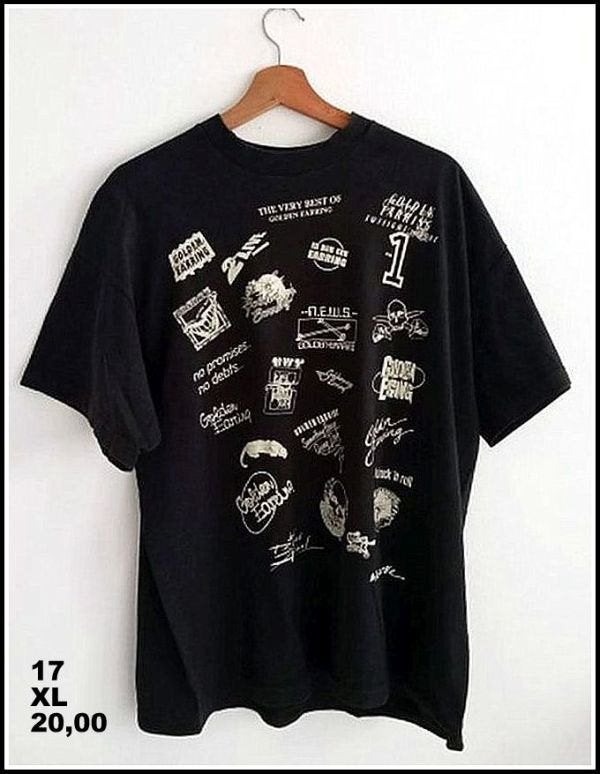 Golden Earring: T shirts 6., Verzamelen, Ophalen of Verzenden, Gebruikt
