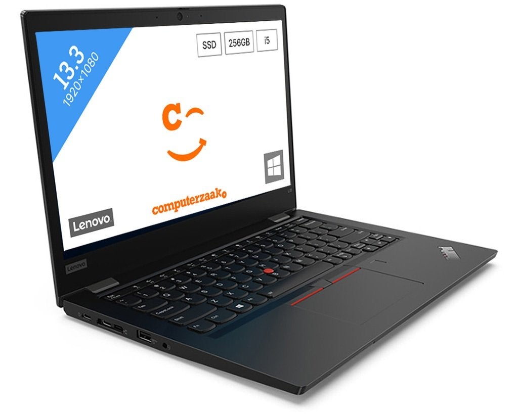 Lenovo Thinkpad L13/Intel Core i5 1.8GHz/8GB/256GB SSD, Computers en Software, Windows Laptops, 256 GB, 2 tot 3 Ghz, Qwerty, 8 GB