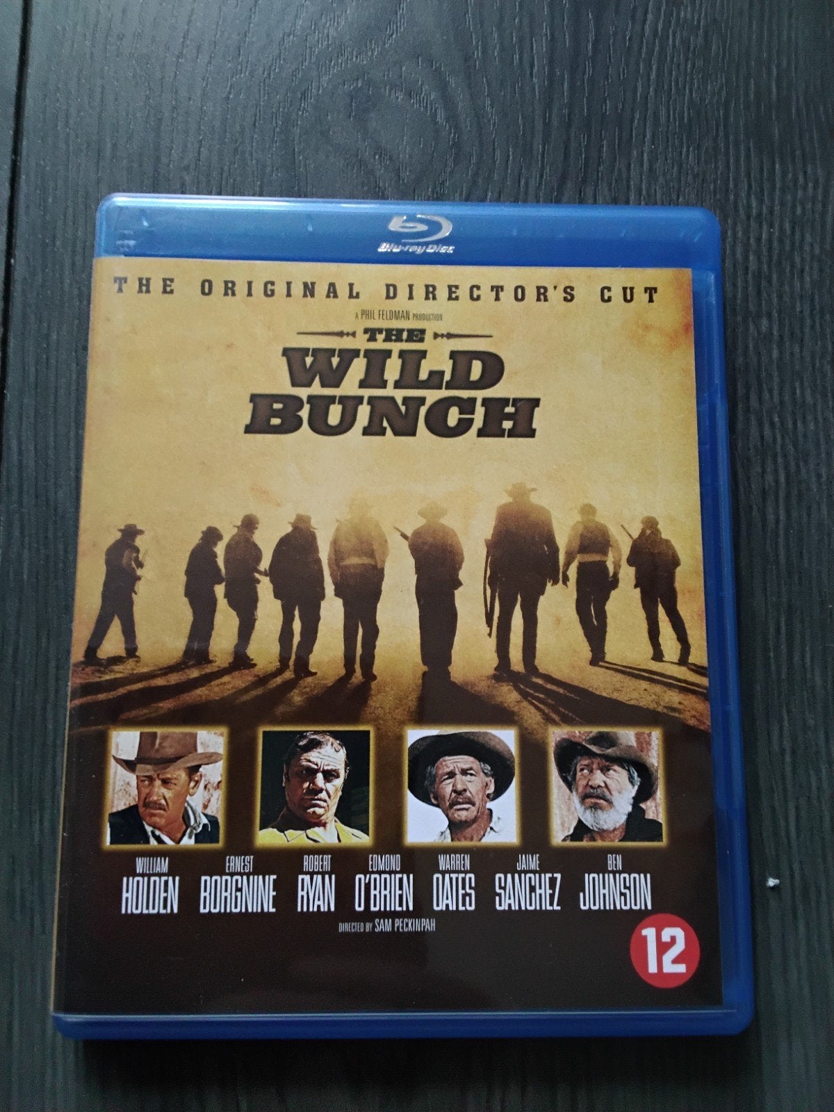 The Wild Bunch - Blu-ray (Original Director's Cut), Cd's en Dvd's, Blu-ray, Film, Ophalen of Verzenden, Zo goed als nieuw, Spaans