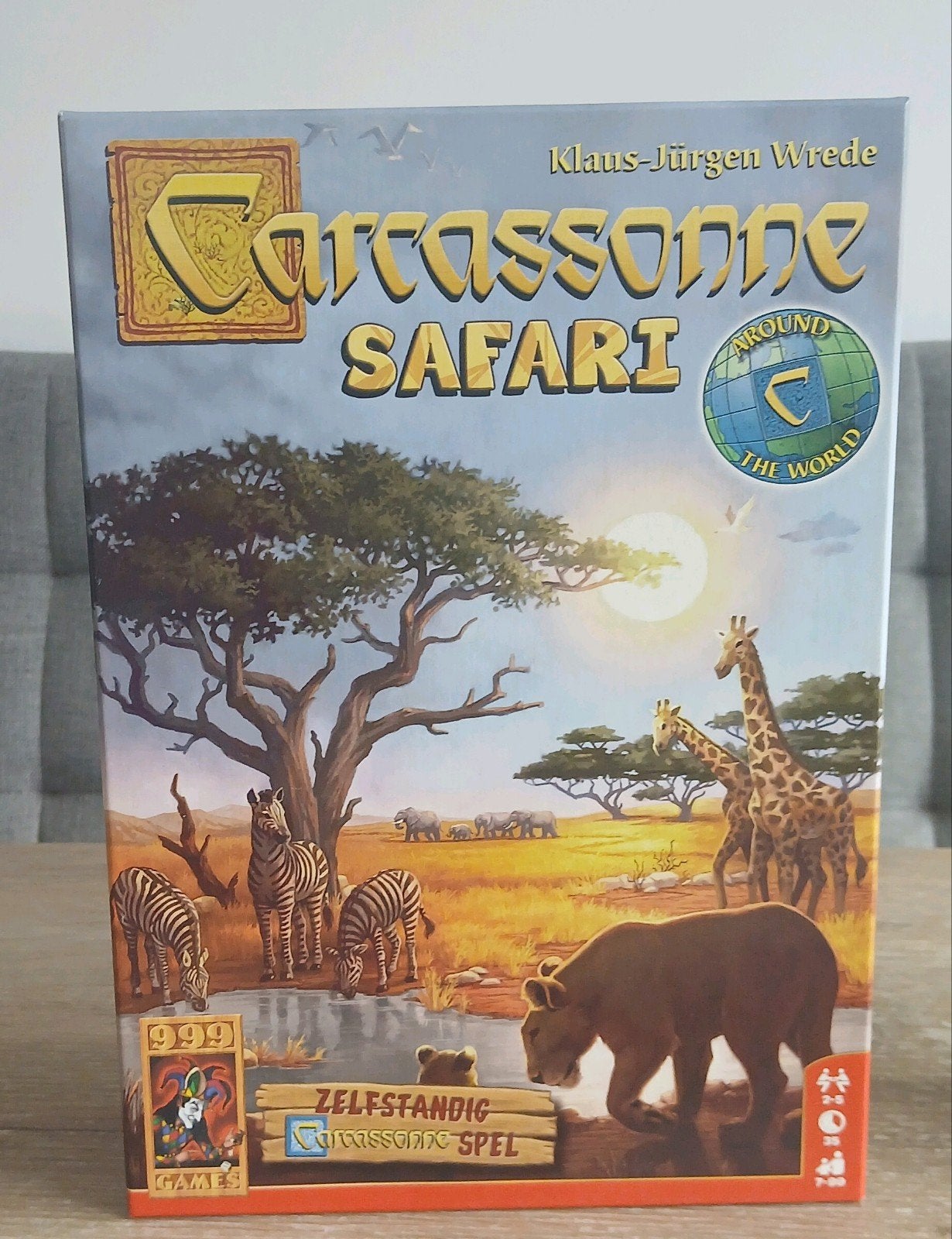 Carcassonne Safari 999 games bordspel 2-5 spelers 7+ spel, Hobby en Vrije tijd, Gezelschapsspellen | Bordspellen, Vijf spelers of meer