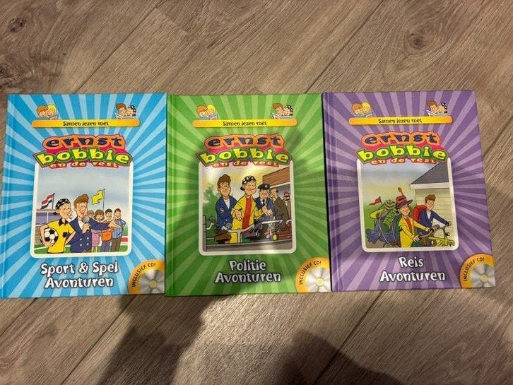 Ernst, Bobbie en de rest - Avonturenboeken met CD, Ophalen of Verzenden, Zo goed als nieuw, Ernst en Bobbie, Fictie algemeen
