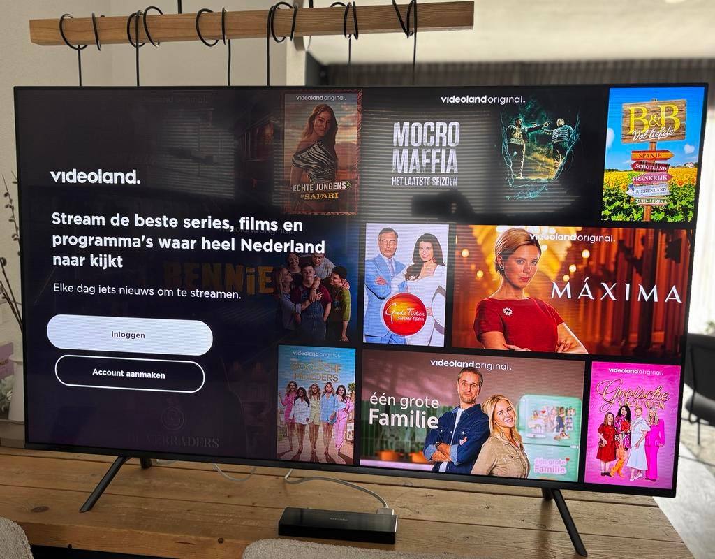Samsung 4K Smart TV (55 inch) - Lichte strepen in scherm, Ophalen, LED, 120 Hz, Zo goed als nieuw