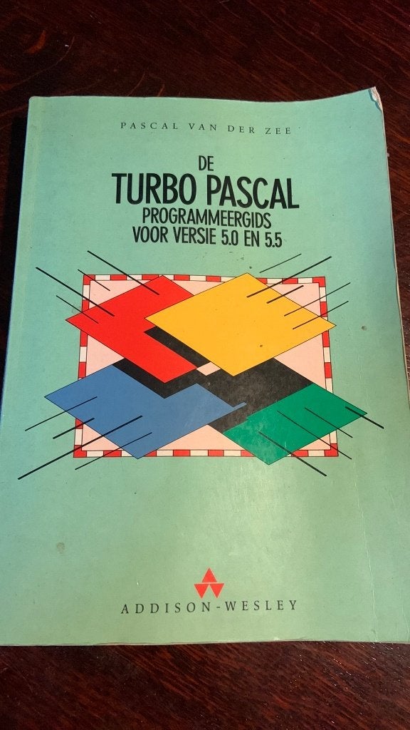 Turbo Pascal programeergids 5.0 en 5.5 - Pascal van der Zee, Boeken, Informatica en Computer, Ophalen of Verzenden, Zo goed als nieuw