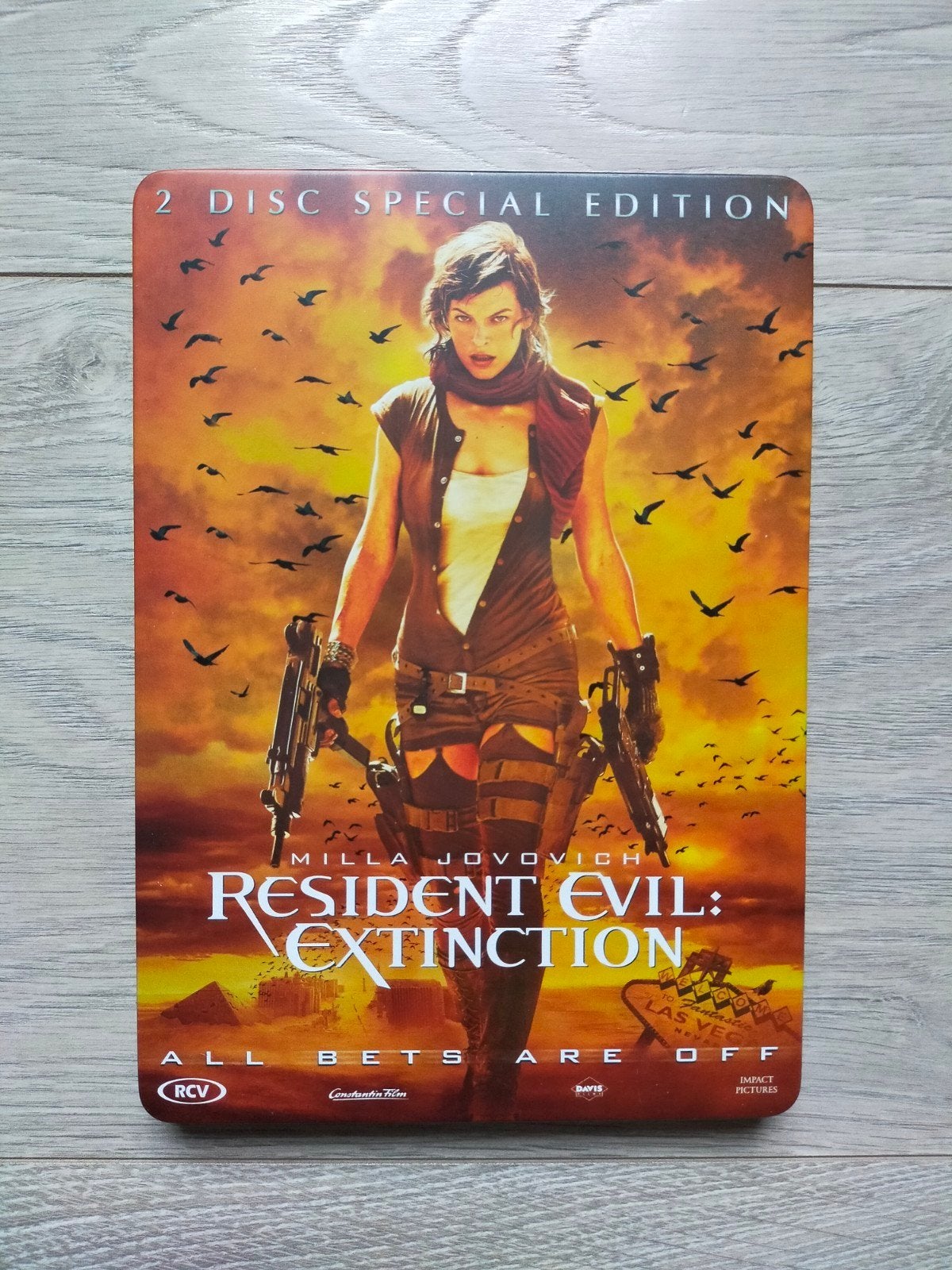 Resident Evil Extinction steelbook dvd, Vanaf 16 jaar, Ophalen of Verzenden, Zo goed als nieuw, Overige genres