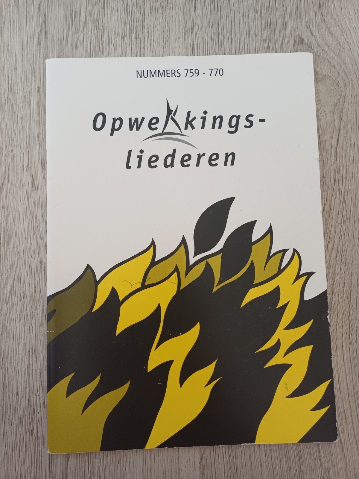 Opwekkingsliederen Nummers 759-770 - Zo goed als nieuw, Ophalen of Verzenden, Zo goed als nieuw, Stichting Opwekkingslectuur, Christendom | Protestants