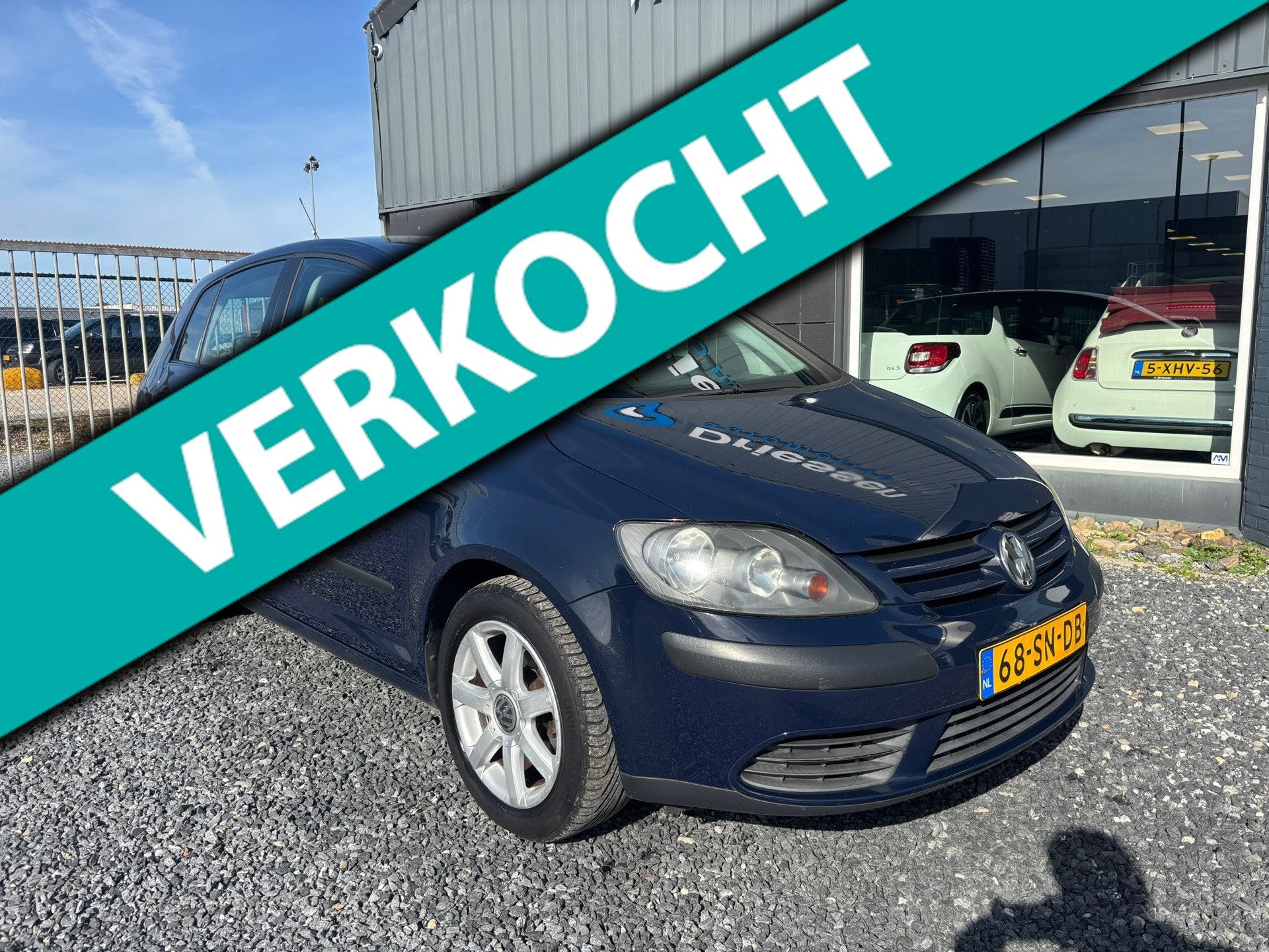 Volkswagen Golf Plus 1.4 FSI Bus.line | Clima | APK 04-2027, Auto's, Gebruikt, Blauw, Origineel Nederlands, Bedrijf