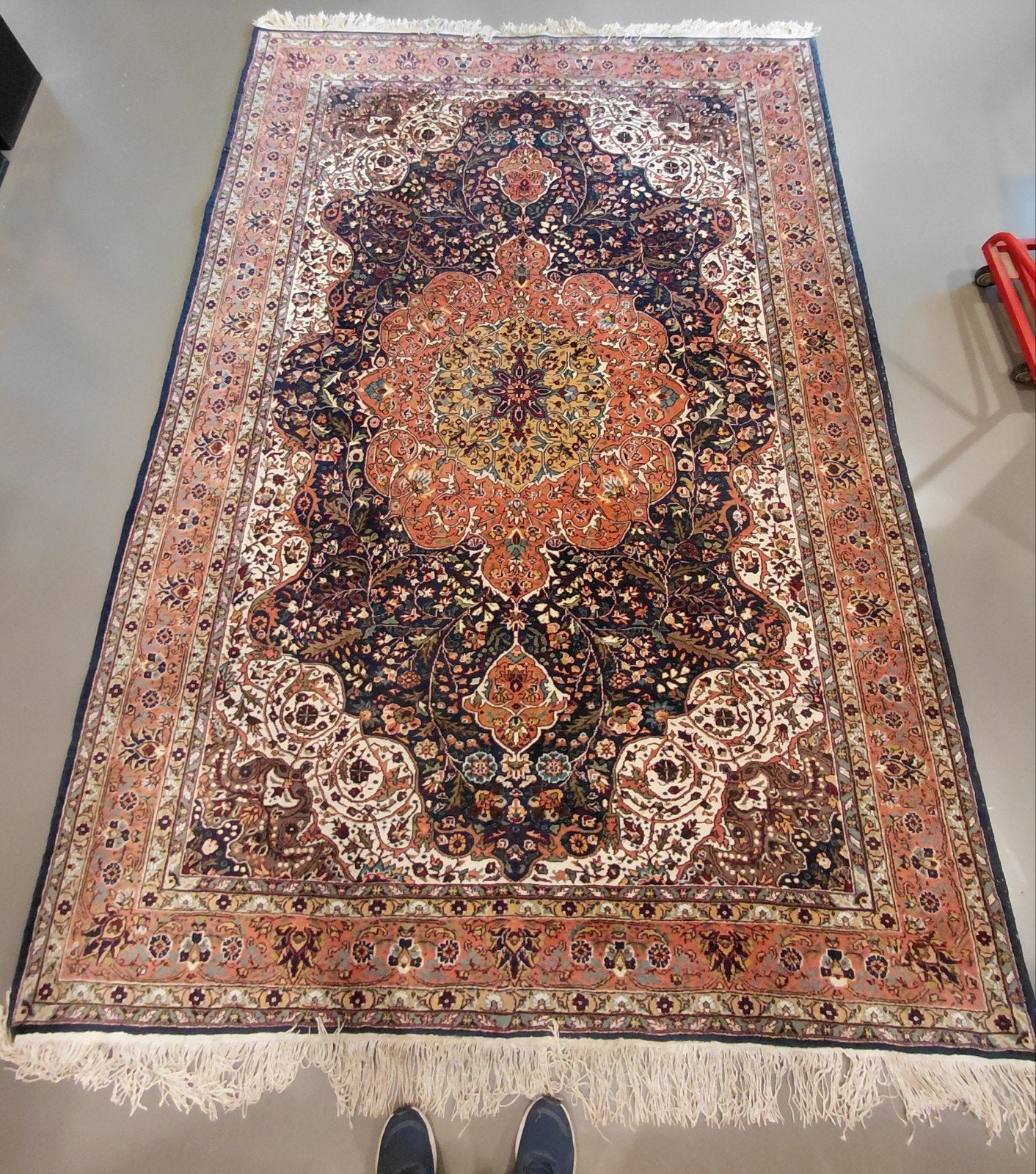 Mooi tapijt / vloerkleed, Ophalen of Verzenden, Gebruikt, Rechthoekig, 200 cm of meer