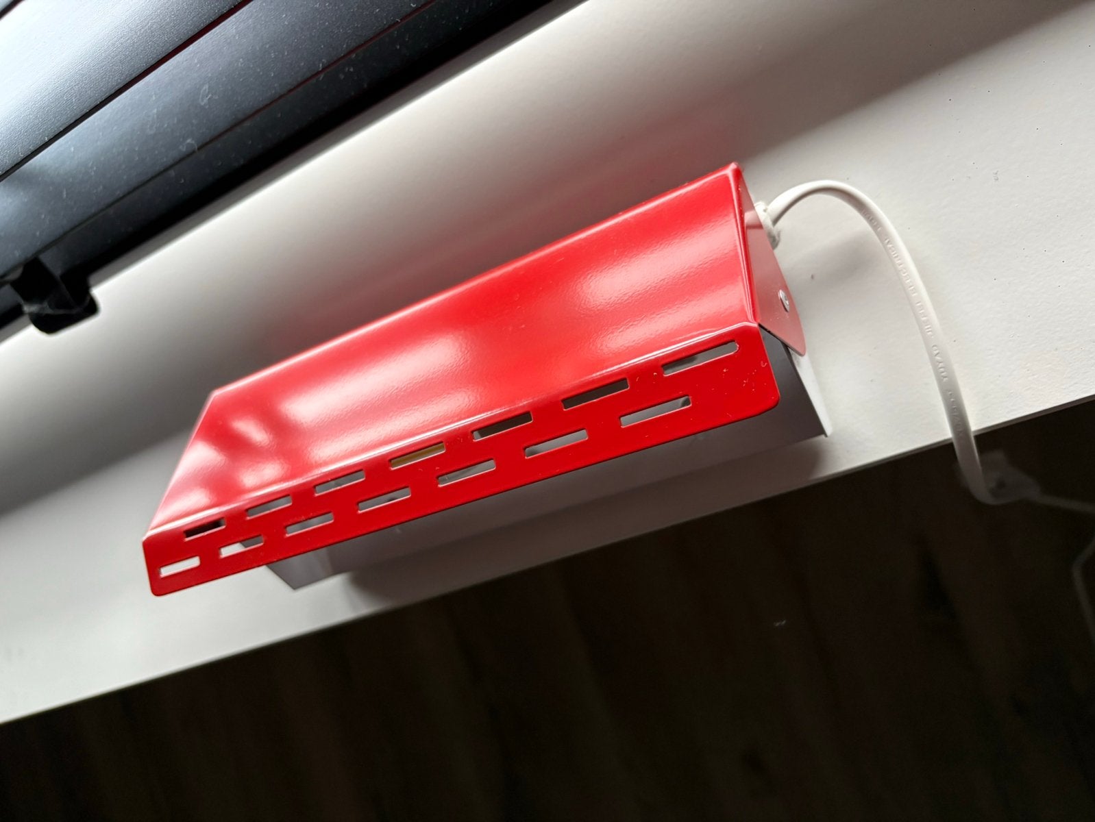 Rood wandlampje, Gebruikt, Rood, Overige fittingen, Ophalen of Verzenden