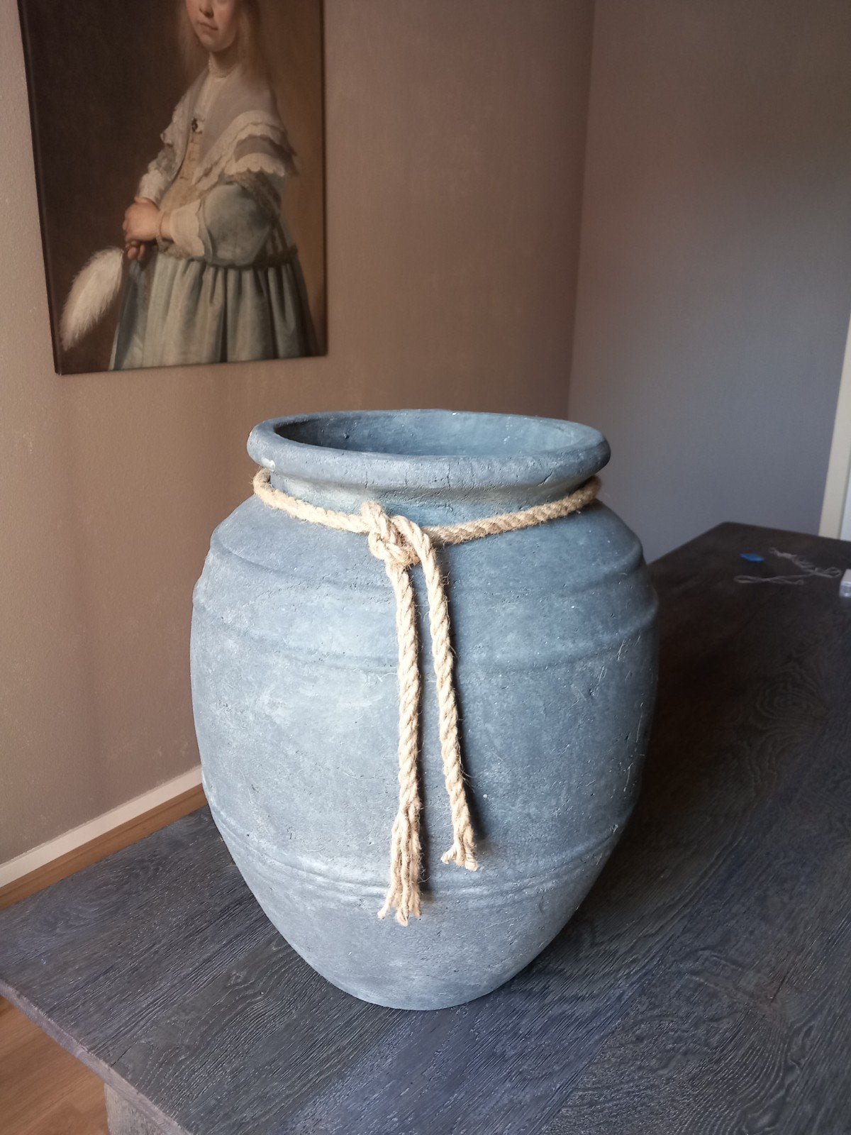 Stenen pot, Huis en Inrichting, Woonaccessoires | Vazen, Ophalen