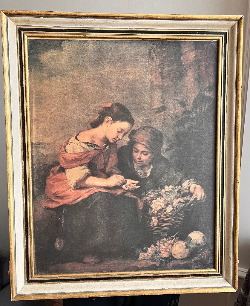 Antiek schilderij, Ophalen