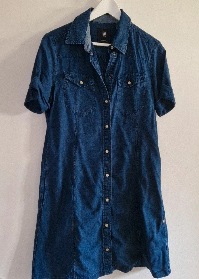 G-star jeans jurkje, Blauw, Maat 42/44 (L), Ophalen of Verzenden, Zo goed als nieuw