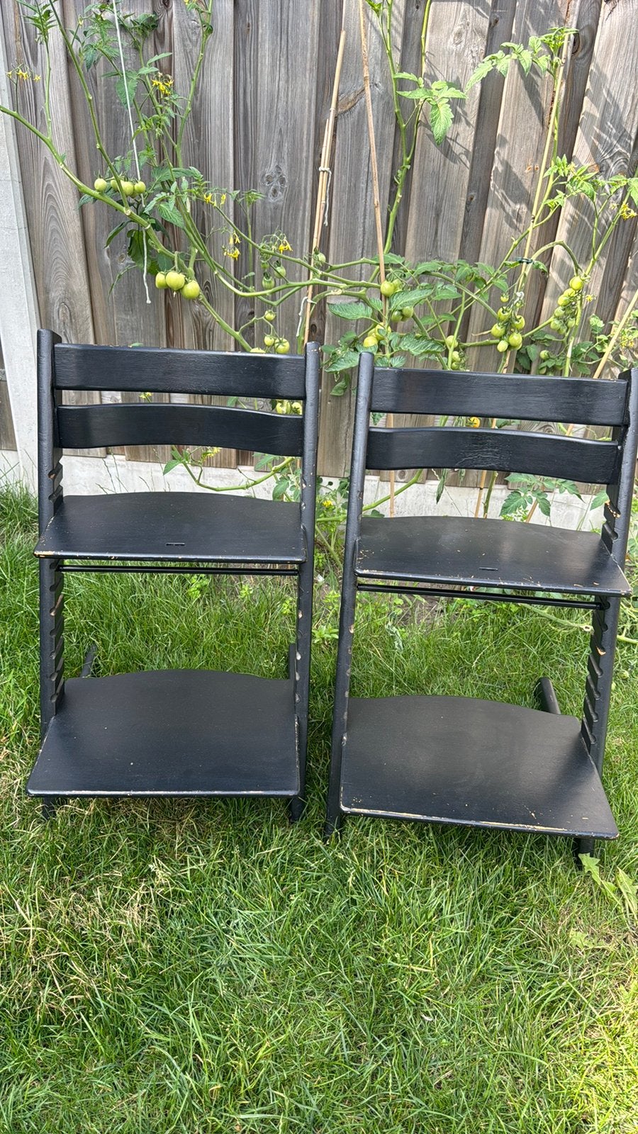 2 x stokke tripp trapp, Ophalen, Zo goed als nieuw, Meegroeistoel