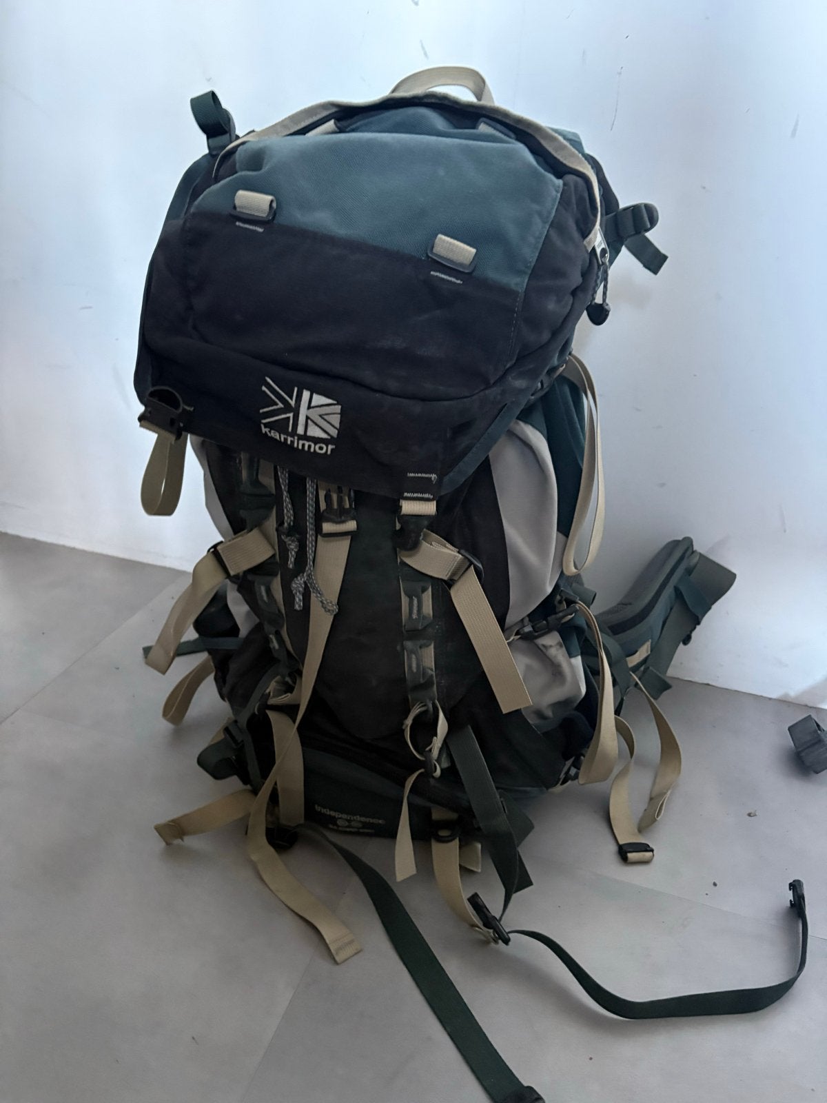 Karrimor Independence trekkingrugzak 60–100L, Ophalen of Verzenden, Gebruikt, Rugzak