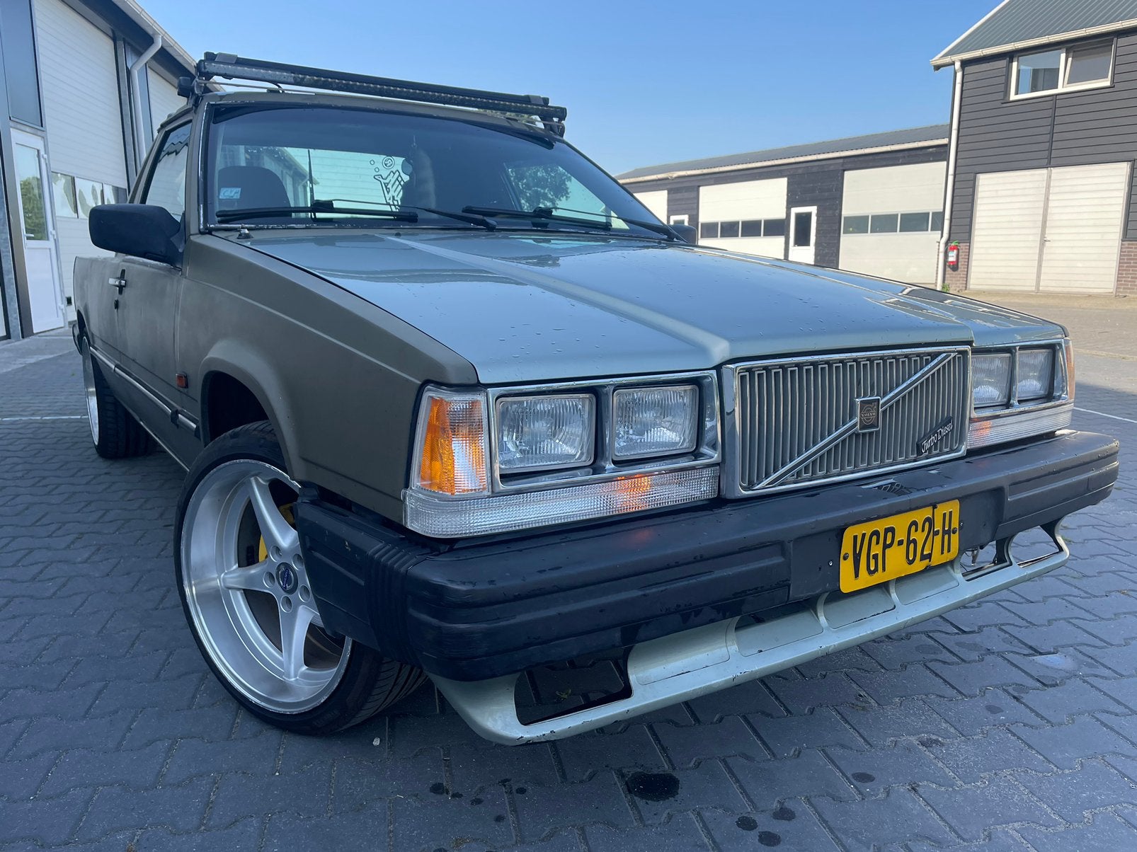 Volvo 740 pick up Turbo diesel D24 oldtimer belastingvrij, Auto's, 150 pk, 697 kg, Geïmporteerd, 6 cilinders