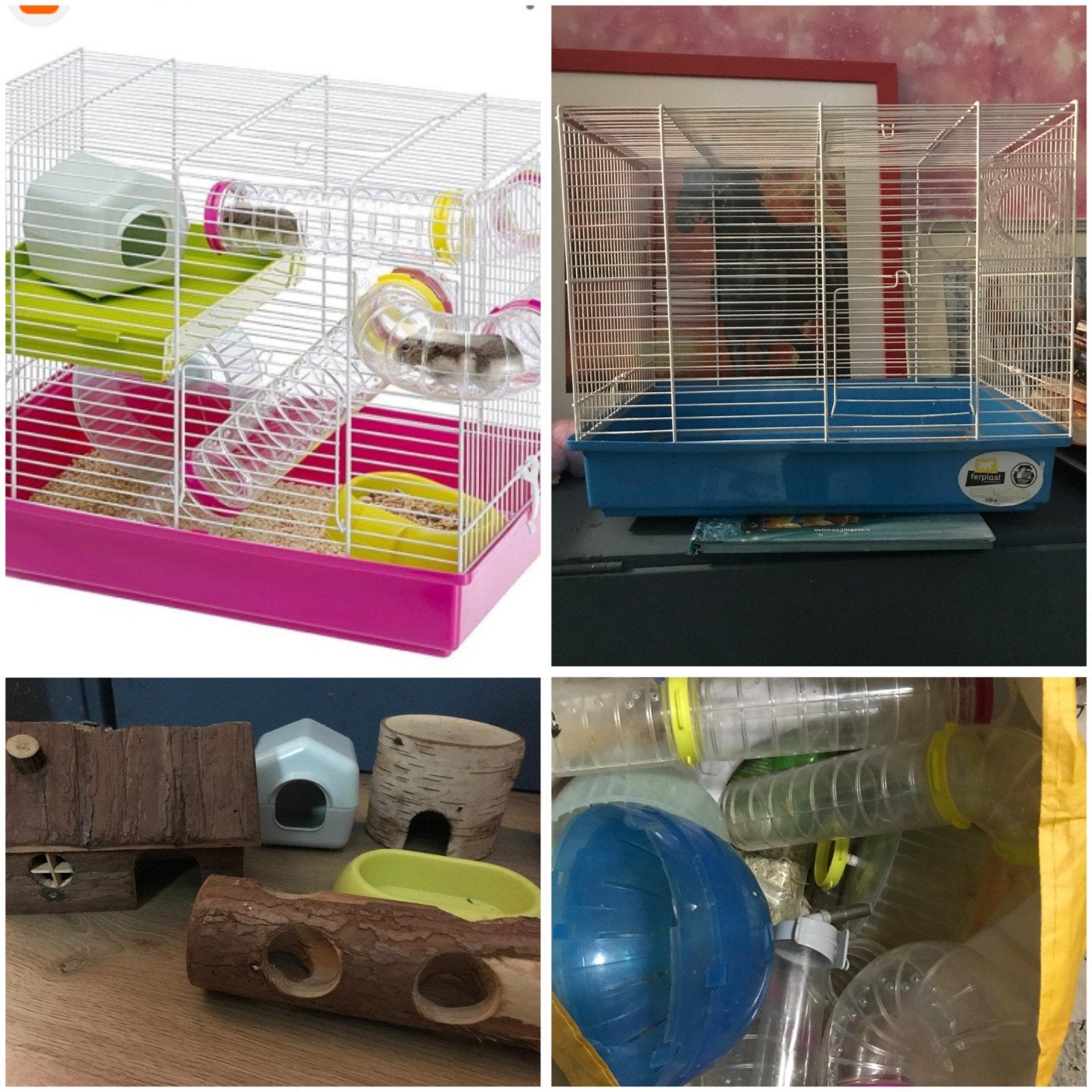 Zo goed als nieuwe hamsterkooien., Ophalen, Zo goed als nieuw