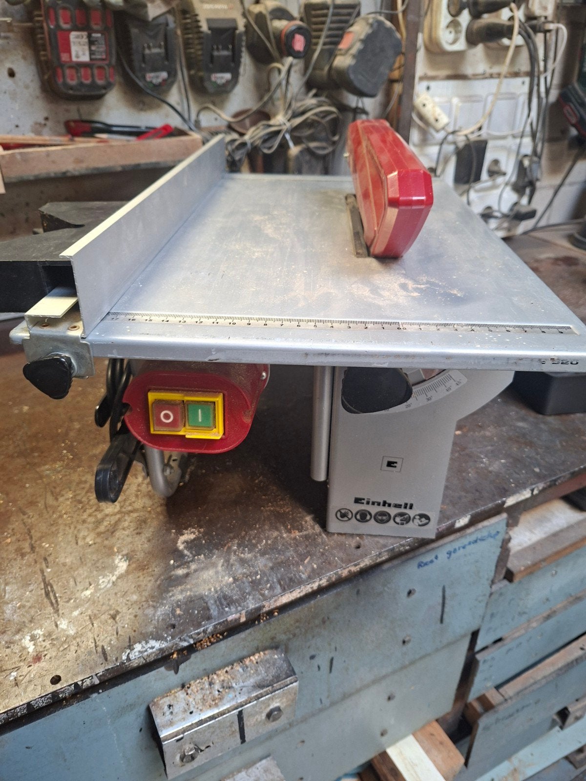 Einhell tafelcirkelzaag - Ideaal voor diverse zaagklussen, Doe-het-zelf en Verbouw, Gereedschap | Zaagmachines, Ophalen, Gebruikt