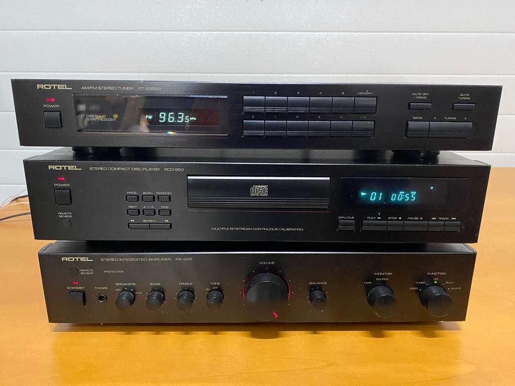 Rotel Stereo Installatie, Gebruikt, Losse componenten, Cd-speler, Ophalen