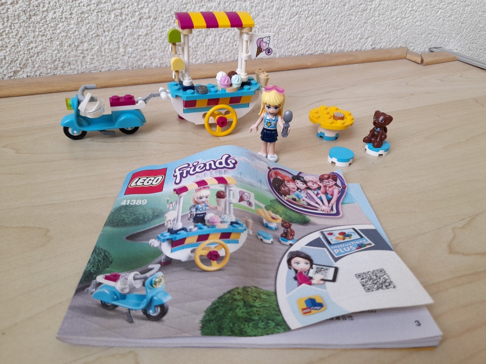 Lego Friends 41389 IJskar met scooter en minifiguur, Lego, Friends, Ophalen of Verzenden, Zo goed als nieuw