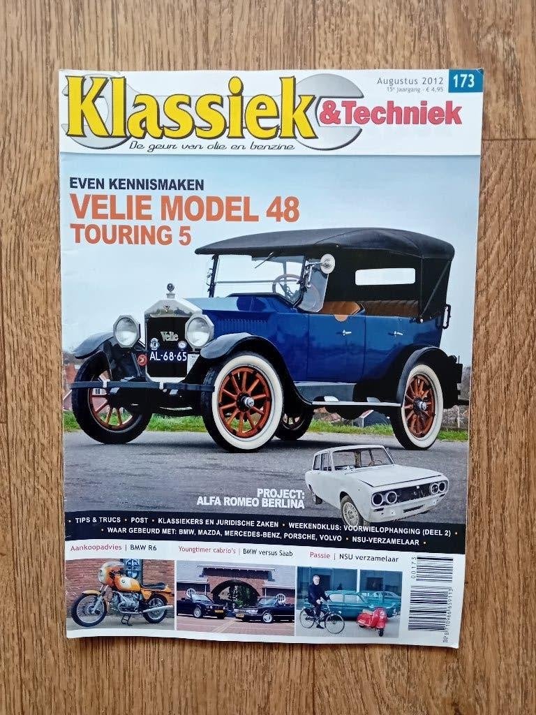 Klassiek & Techniek nr. 173 - augustus 2012, Ophalen of Verzenden, Zo goed als nieuw, Algemeen