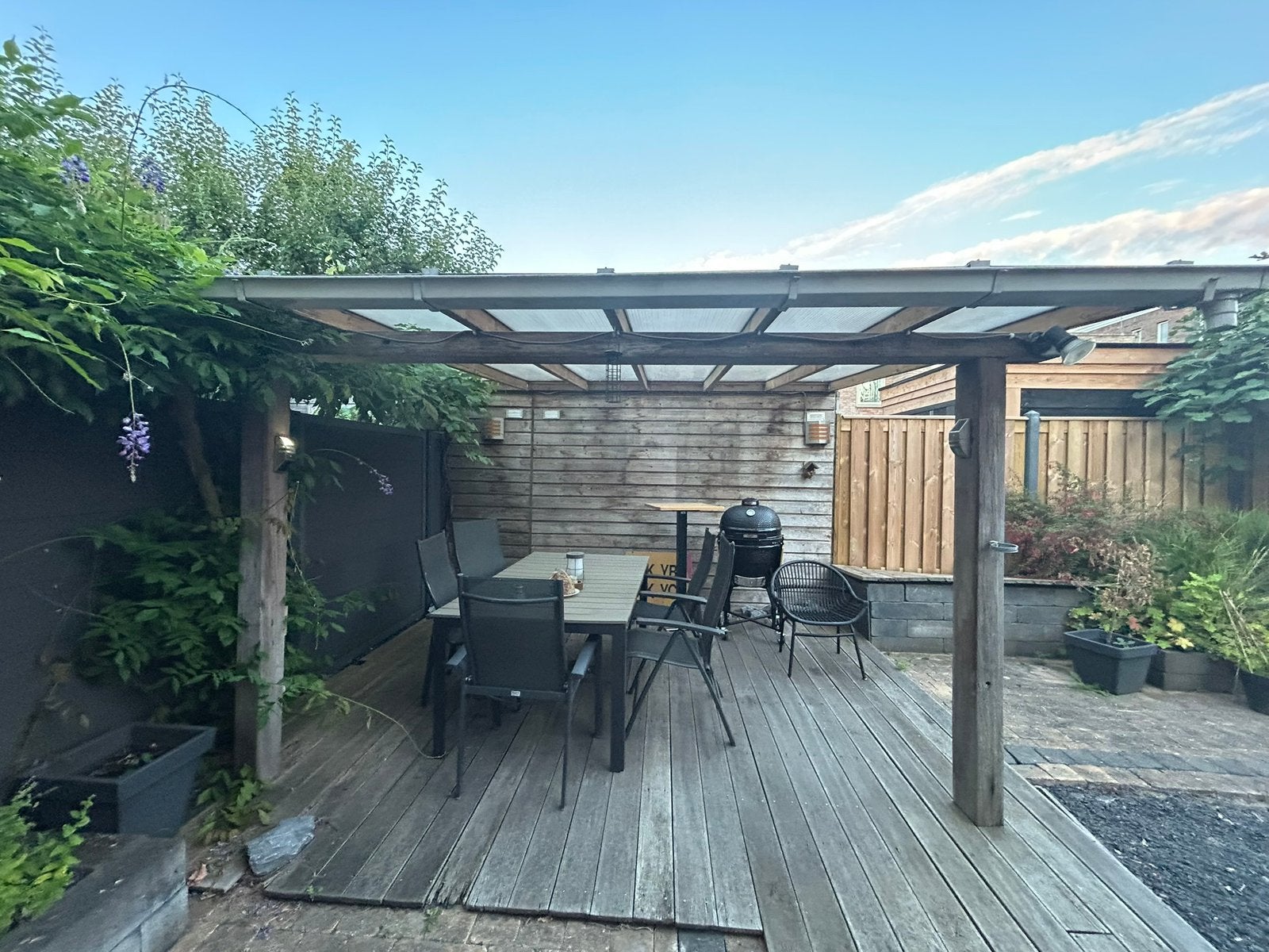 Overkapping 100,-, Tuin en Terras, Overkappingen, Ophalen, Zo goed als nieuw