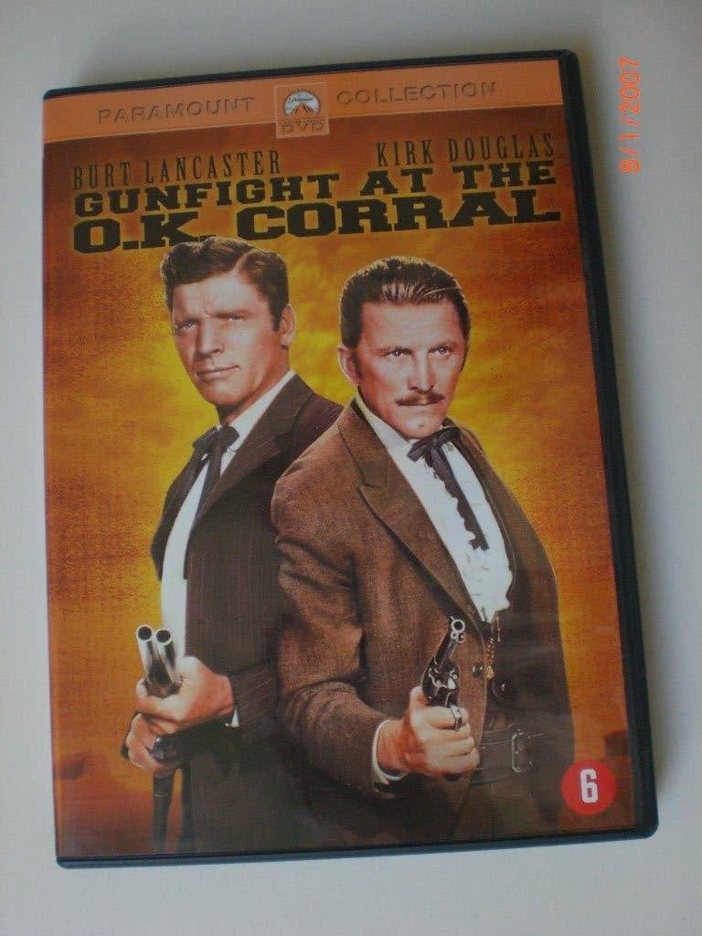 dvd Gunfight at the O.K. Corral Kirk Douglas Burt Lancaster, Engels, Nederlands, Ophalen of Verzenden, Zo goed als nieuw