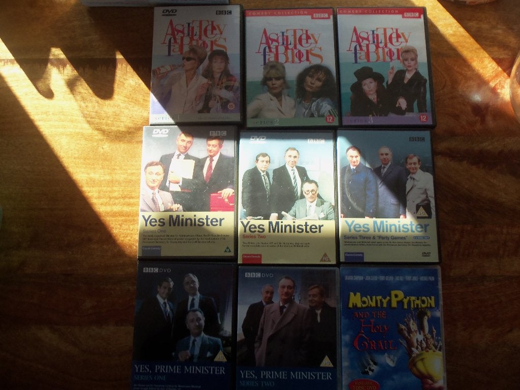 DVD'S YES MINISTER,YES PRIME MINISTER & MONTY PYTHON., Engels, Alle leeftijden, Seizoen 1, Engels