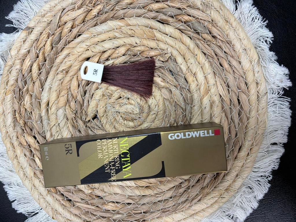 Goldwell Nectaya 5R Permanente Haarkleuring 60ml, Ophalen of Verzenden, Nieuw, Overige typen