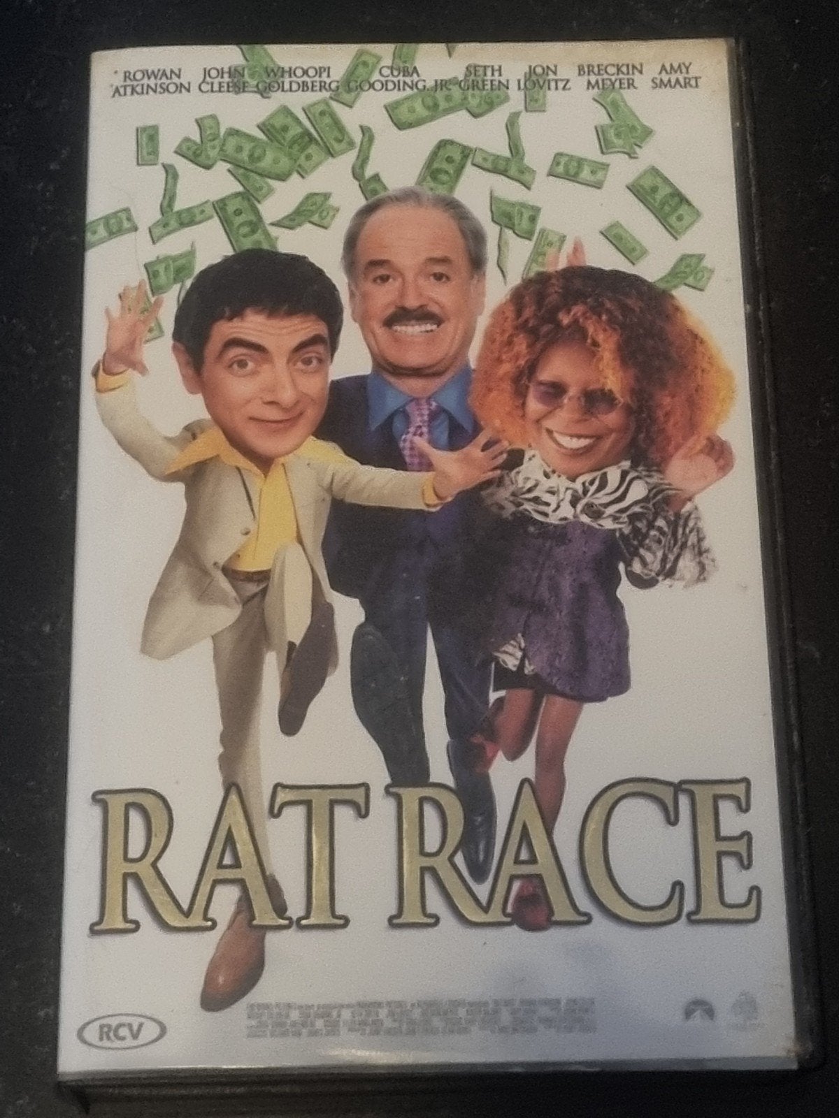 Rat Race VHS - Komedie met Rowan Atkinson, Alle leeftijden, Ophalen of Verzenden, Gebruikt, Komedie