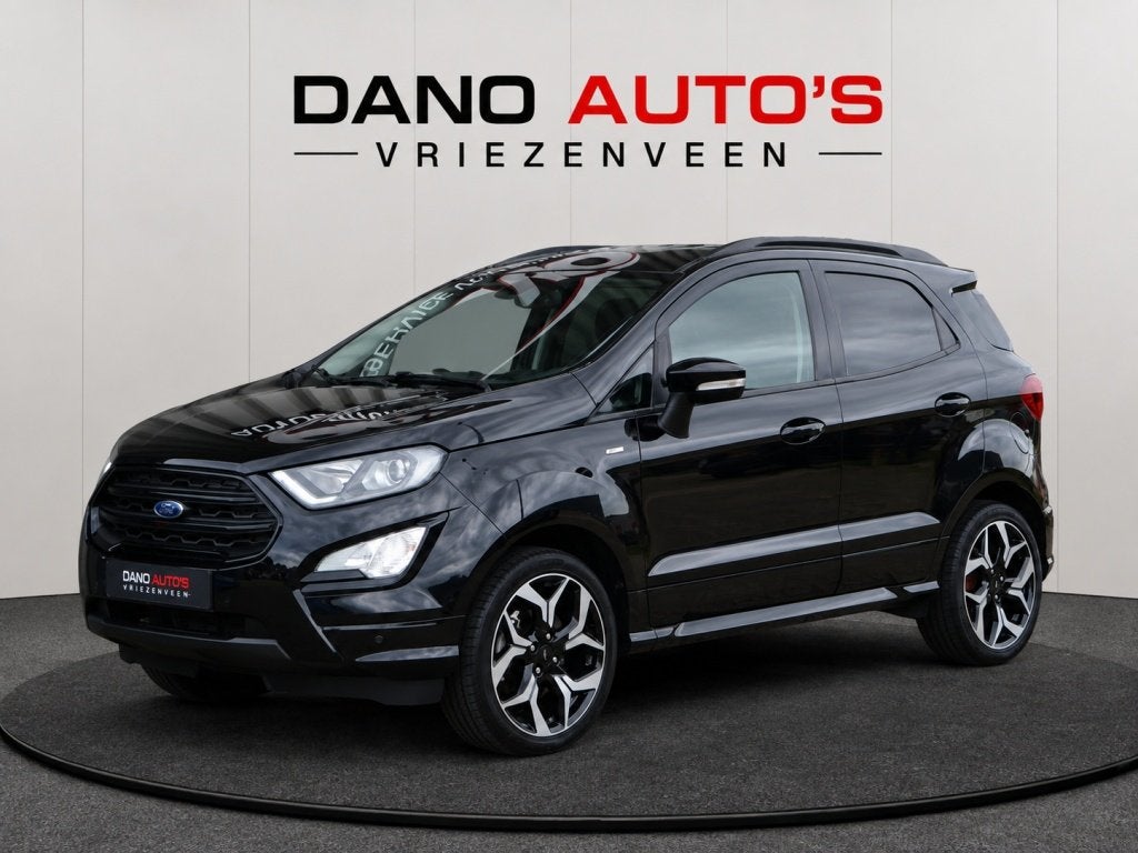 Ford EcoSport 1.0 EcoBoost ST-Line Black Edition Camera/B&O/, Auto's, Dealer onderhouden, 125 pk, Gebruikt, Ecosport