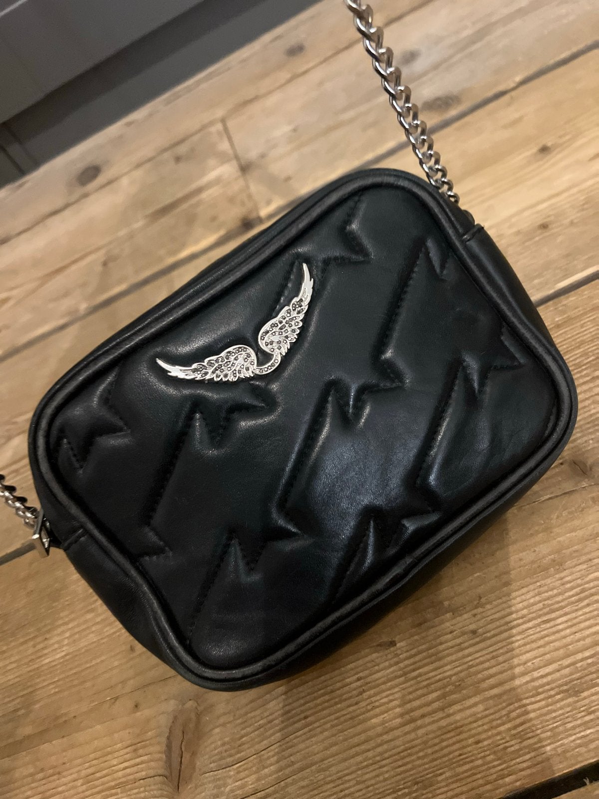Zadig & Voltaire Rock Tasje Zwart, Sieraden, Tassen en Uiterlijk, Tassen | Damestassen, Ophalen of Verzenden, Zo goed als nieuw