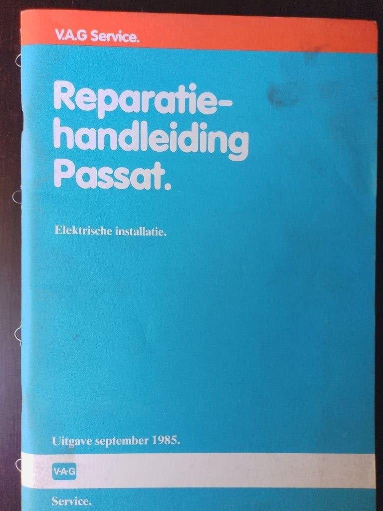 Vw Passat B2 dealer werkplaatsboek Elektrische installatie, Verzenden, Gelezen, Volkswagen