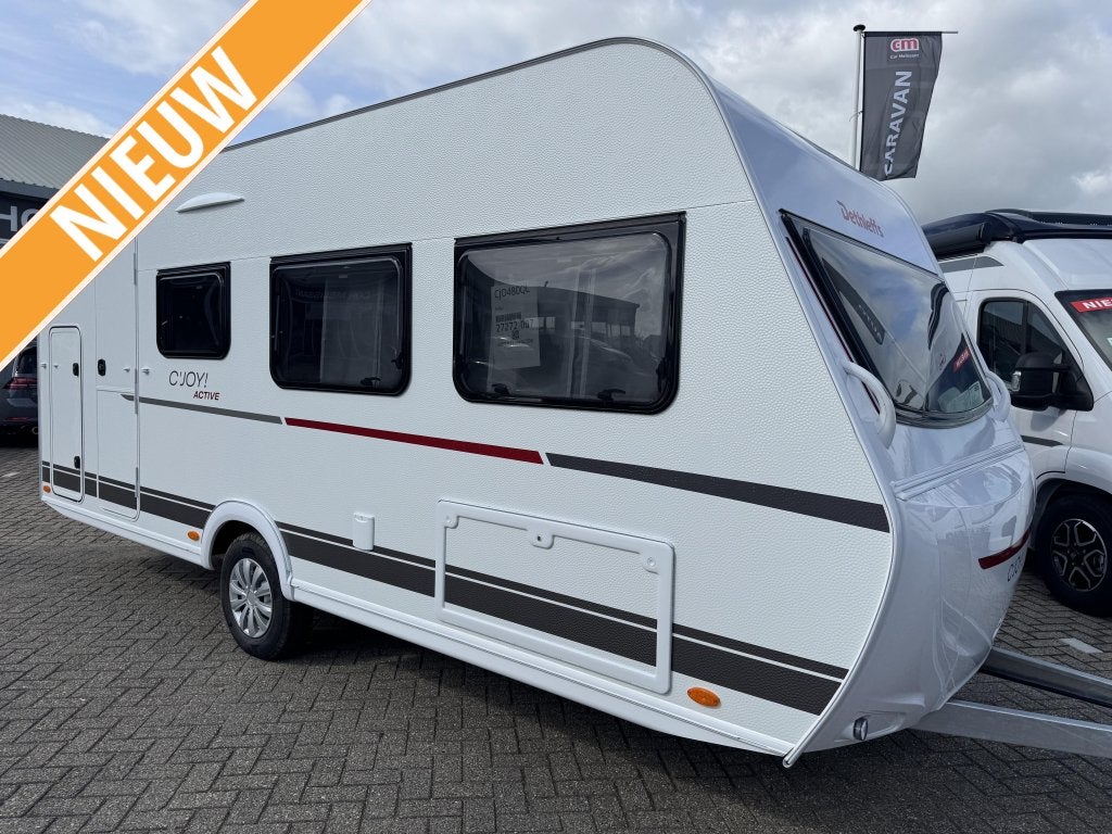 Dethleffs C'Joy Active 480 QLK Model 2027!, Schokbreker, Bedrijf, Dwarsbed, Dethleffs