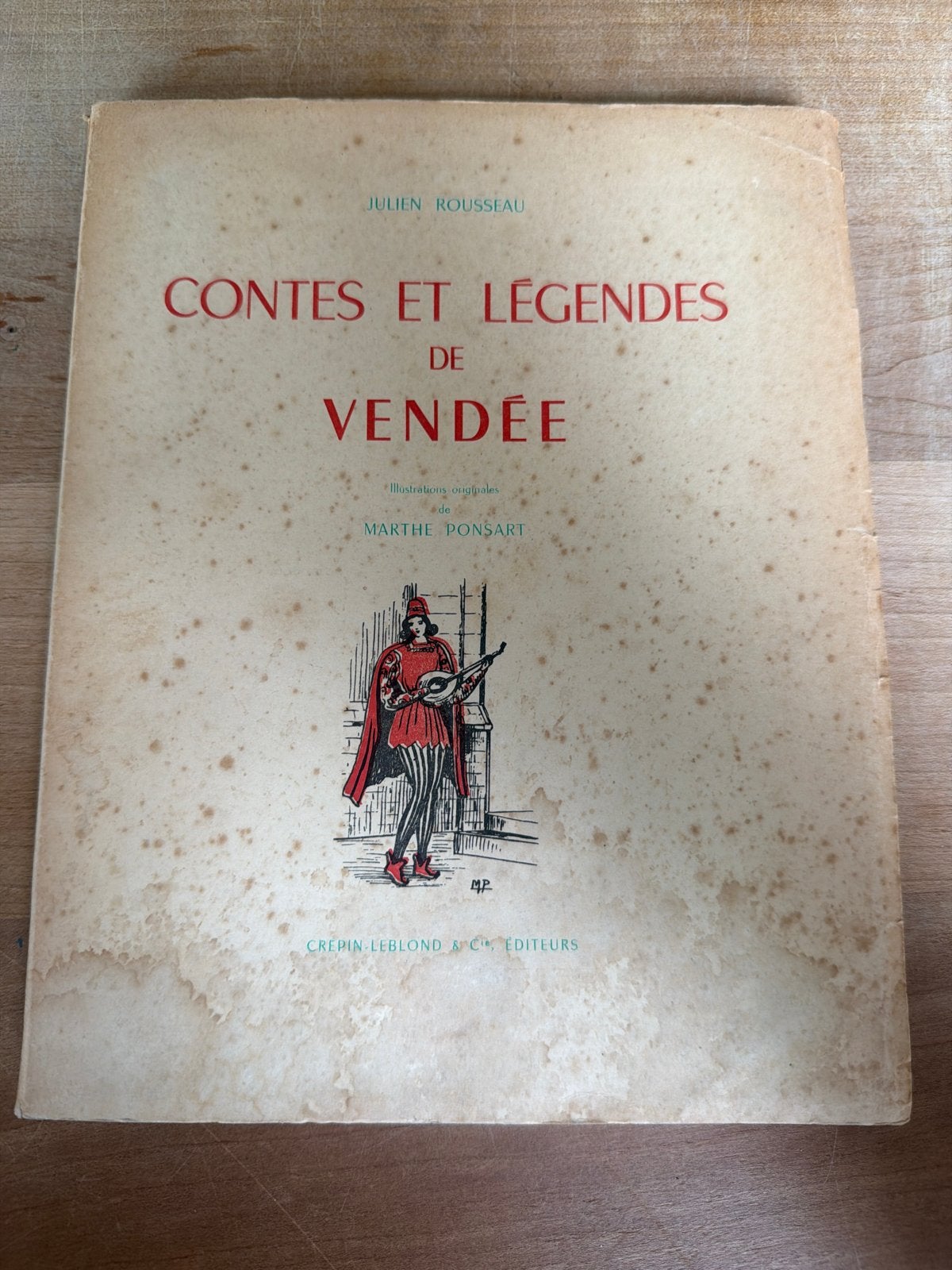 Contes et Légendes de Vendée - Julien Rousseau, Boeken, Ophalen of Verzenden, Gelezen
