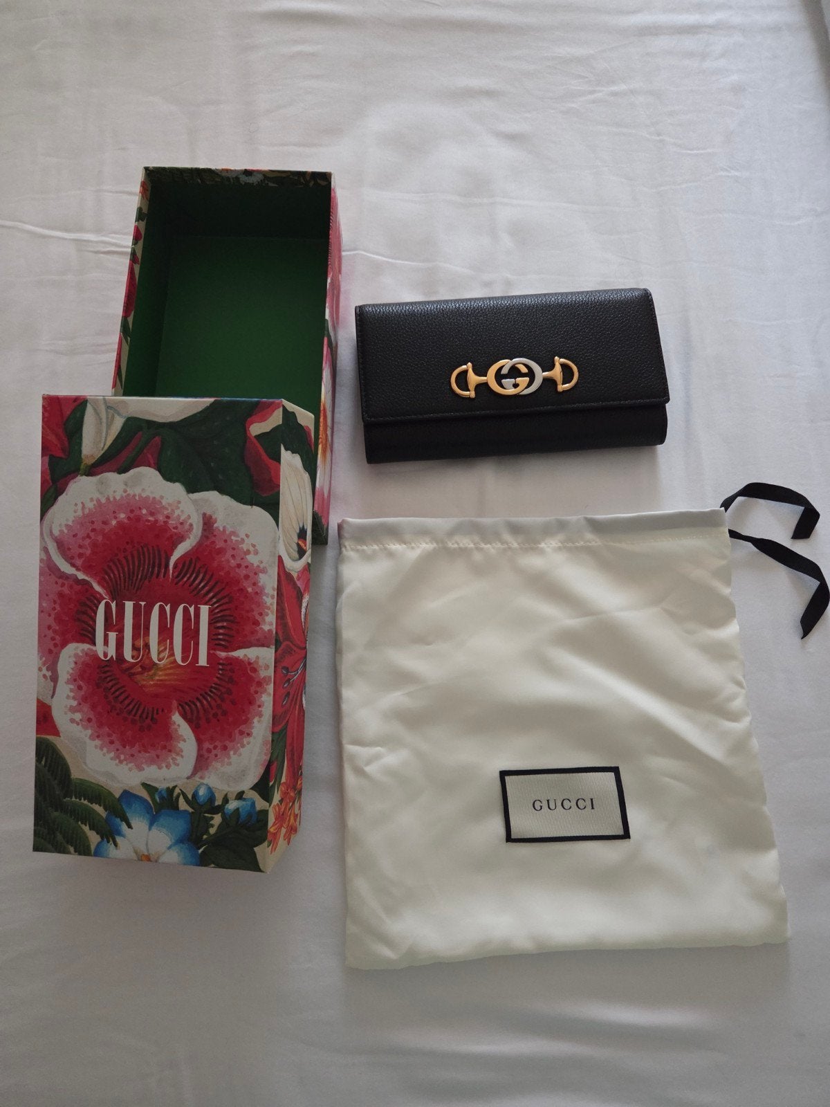 Gucci damesportemonnee, Sieraden, Tassen en Uiterlijk, Ophalen of Verzenden, Nieuw, Zwart, Overige merken