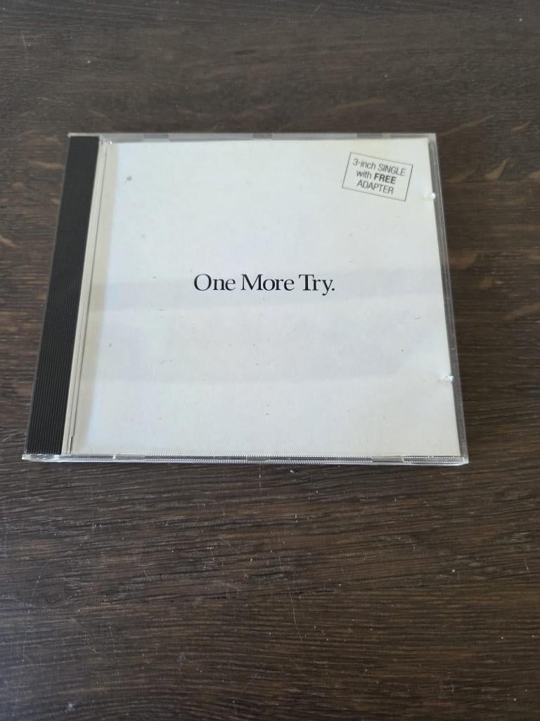George Michael - One More Try 3 inch single, Ophalen of Verzenden, Zo goed als nieuw, Poprock